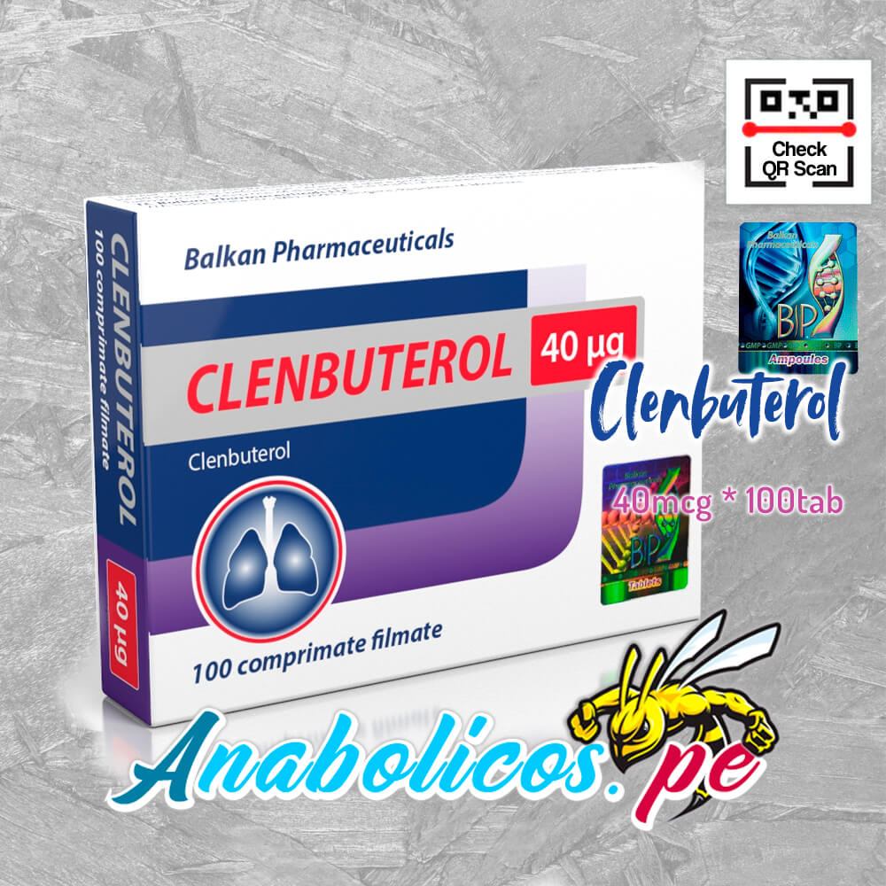 Clenbuterol 40mcg | Balkan Pharmaceuticals - Anabolicos Peru