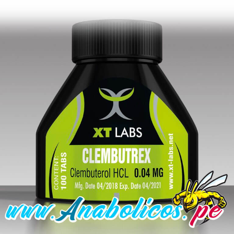 Clembutrex 40mcg - Clembuterol – XT Labs - Anabolicos Peru