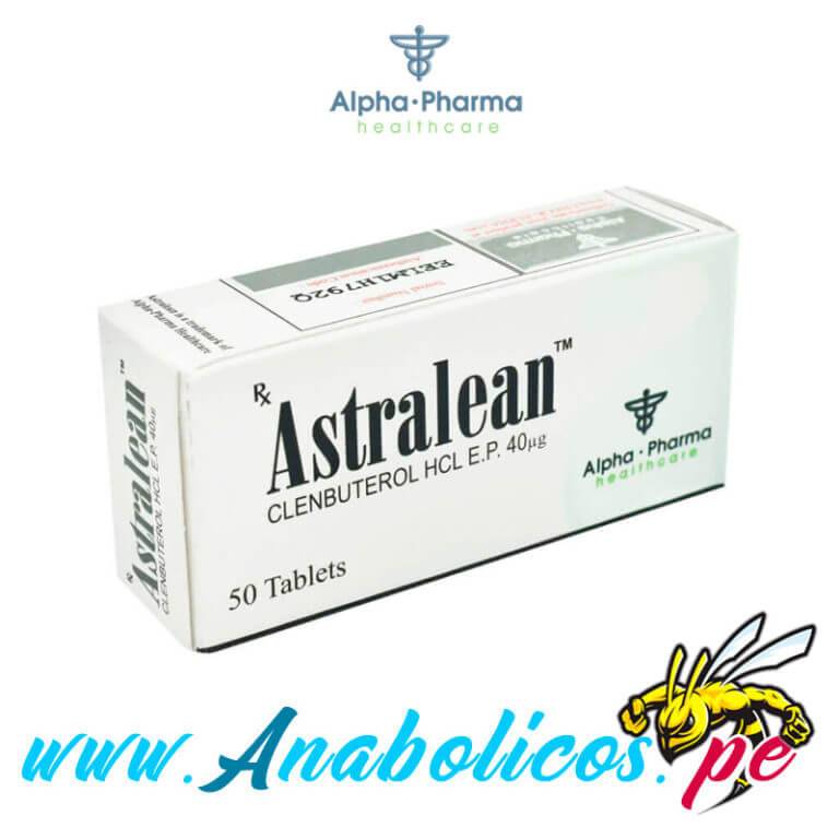 Astralean 40mcg - Clenbuterol - Alpha Pharma - Anabolicos Peru